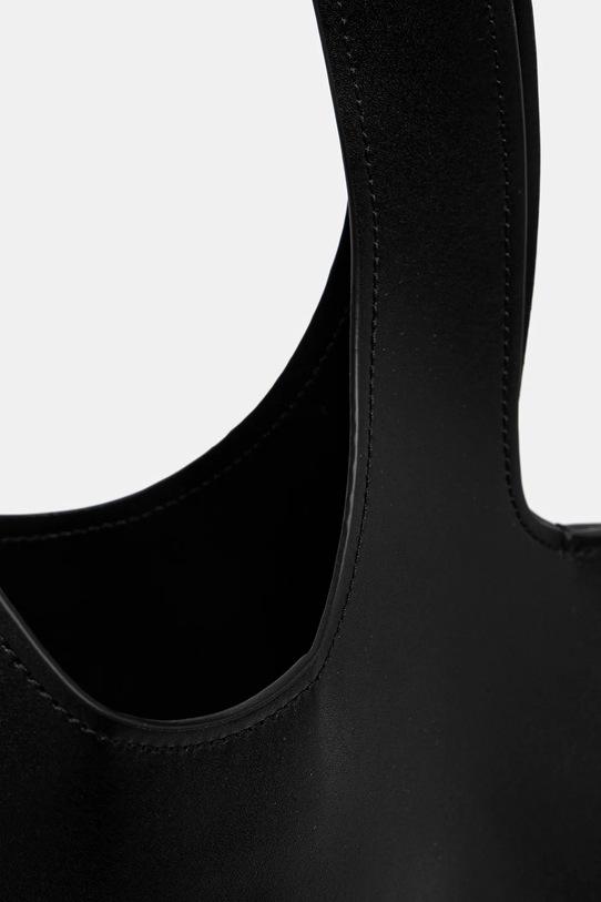 Coperni torebka skórzana Double Heart COPBA113F6083 czarny