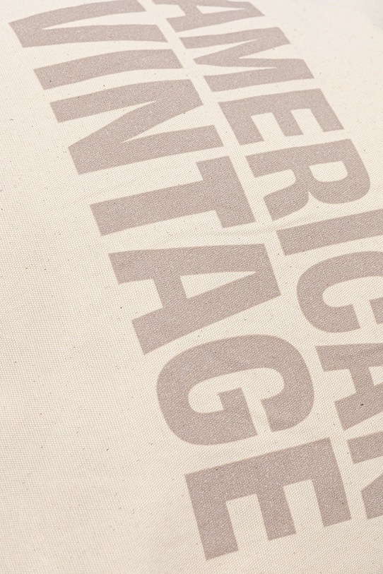 American Vintage torebka bawełniana beżowy LYC26A