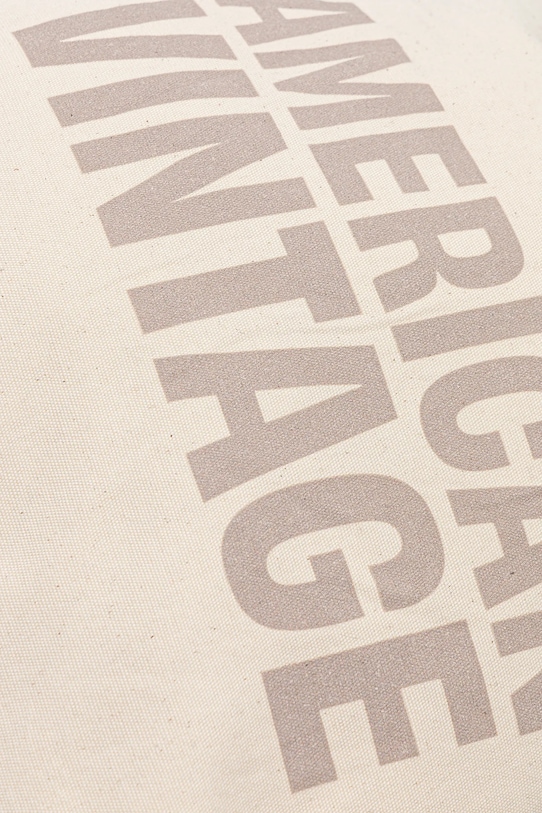 American Vintage torebka bawełniana beżowy LYC26A