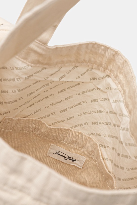 American Vintage torebka bawełniana LYC26A beżowy