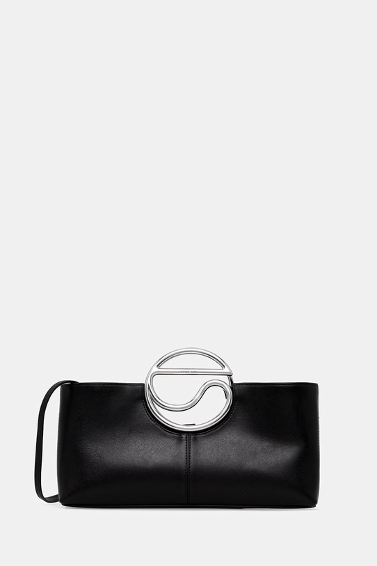 Coperni C Clutch kopertówka damska skórzana czarny COPBA135F6083