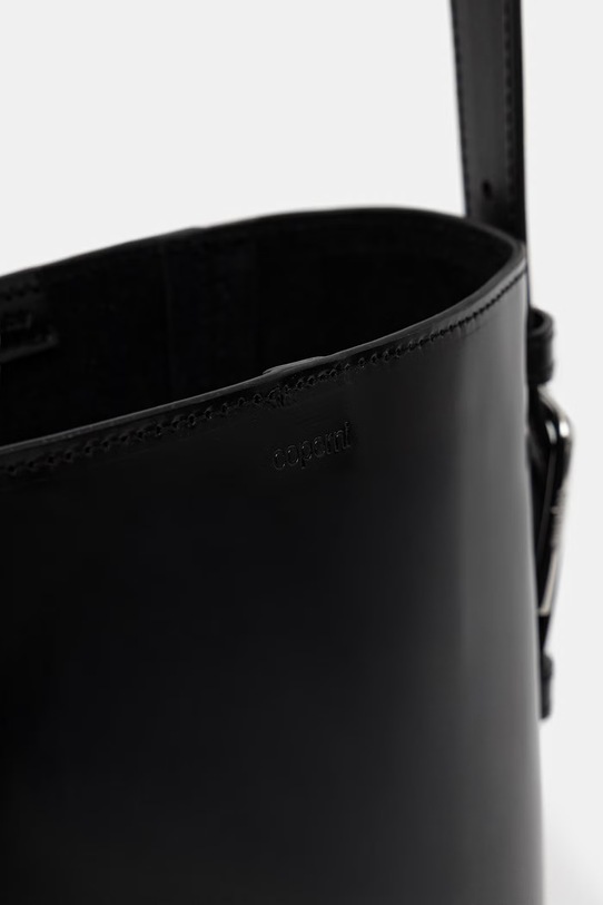 Coperni torebka koszyk damska skórzana COPBA127F6045 czarny