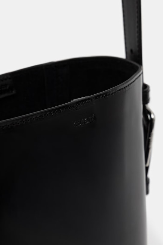 Coperni torebka koszyk damska skórzana COPBA127F6045 czarny