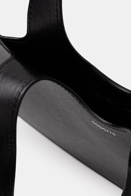 Coperni Mini Heart torebka crossbody damska skórzana COPBA93F6083 czarny