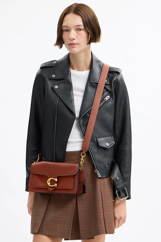 Coach torebka crossbody damska skórzana Tabby 26 in Soft Grain Leather CCX04