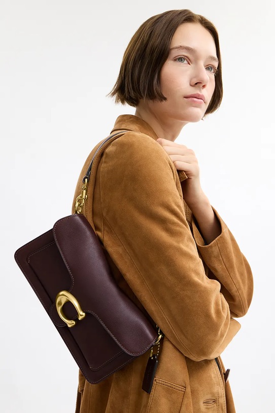 Coach torebka crossbody damska skórzana Tabby 26 in Soft Grain Leather CCX04