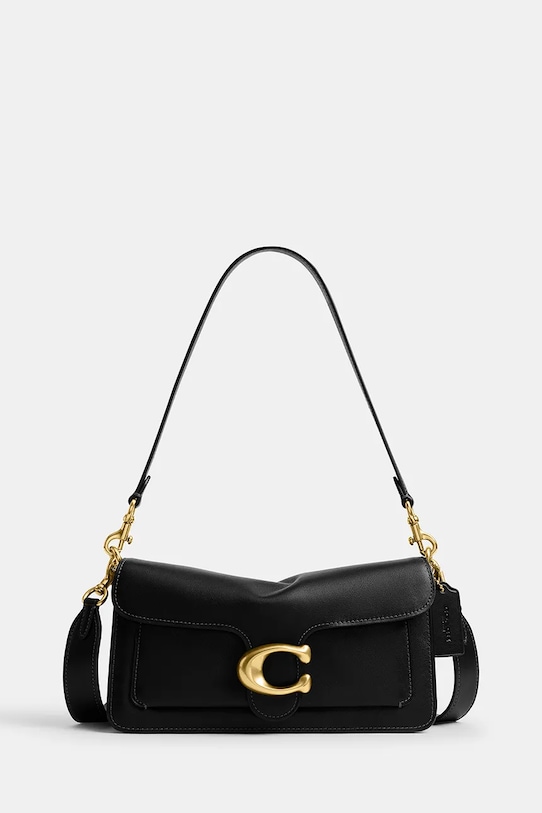 Coach torebka crossbody damska skórzana Tabby 26 in Soft Grain Leather czarny CCX04
