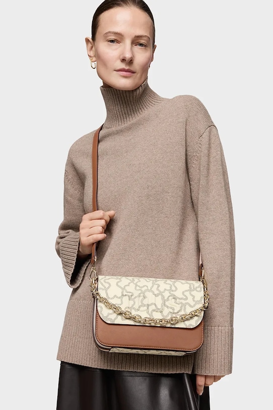 Tous torebka crossbody damska 2002185443 brązowy