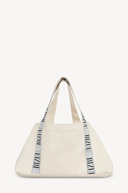 BIZUU torebka shopper damska bawełniana BAGO BAGO.BIALY biały AA00