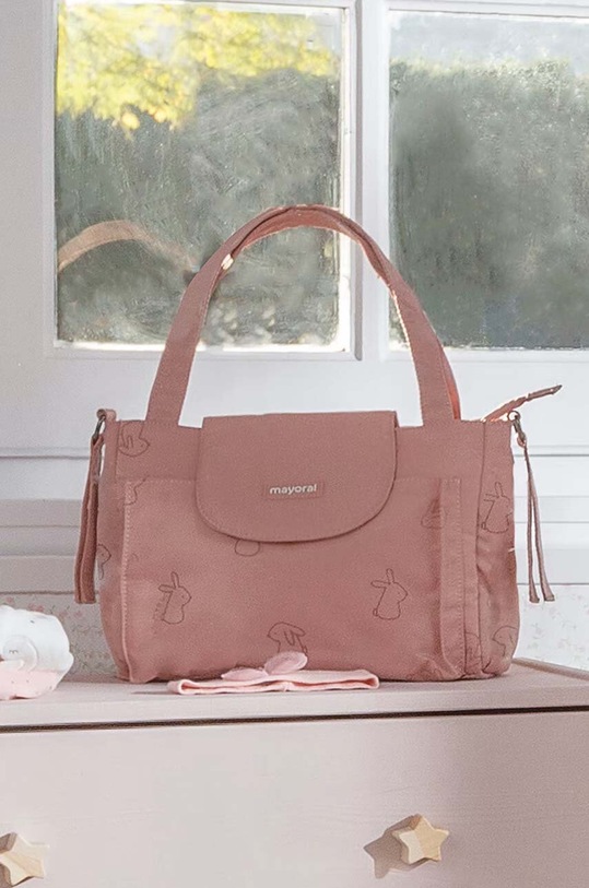 Mayoral Newborn torba do wózka różowy 19161.1K.NEWBORN