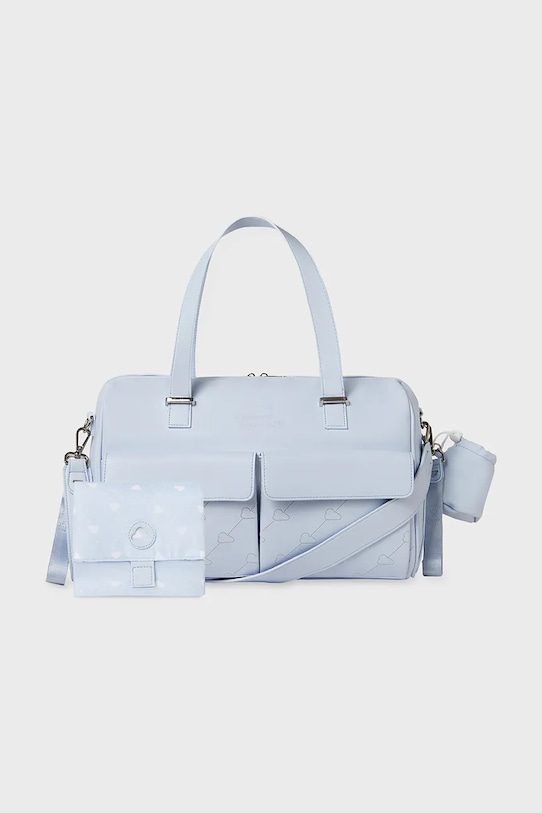 Mayoral Newborn torba z akcesoriami dla niemowlęcia mieści A4 niebieski 19900.1B.Newborn.PPY2