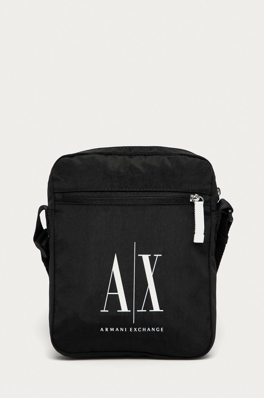 Armani Exchange - Malá taška potlač čierna 952338.CC350