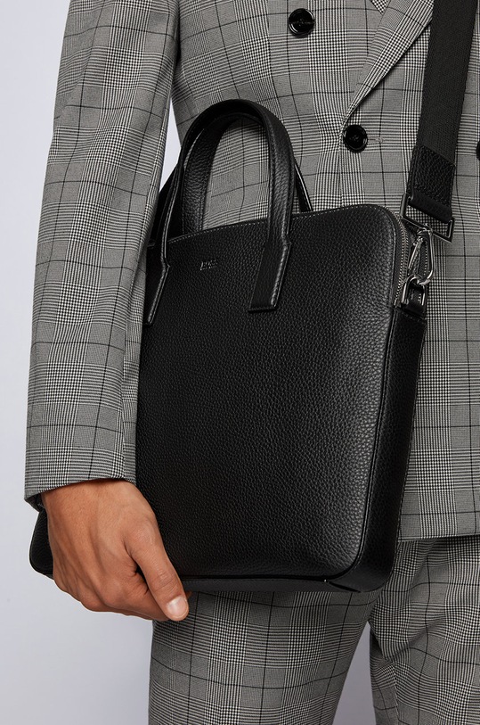 BOSS geantă de piele 50397344.NOS