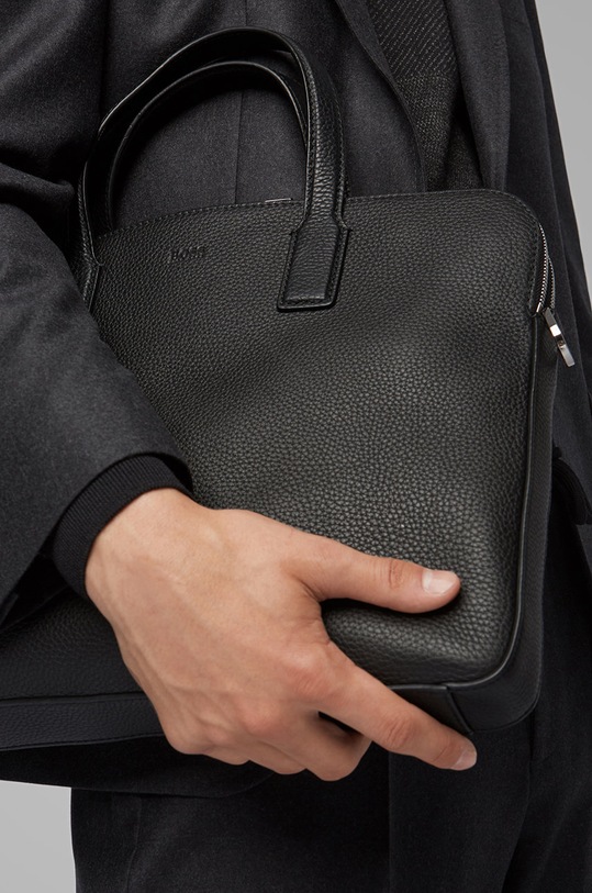 BOSS geantă de piele 50397344.NOS