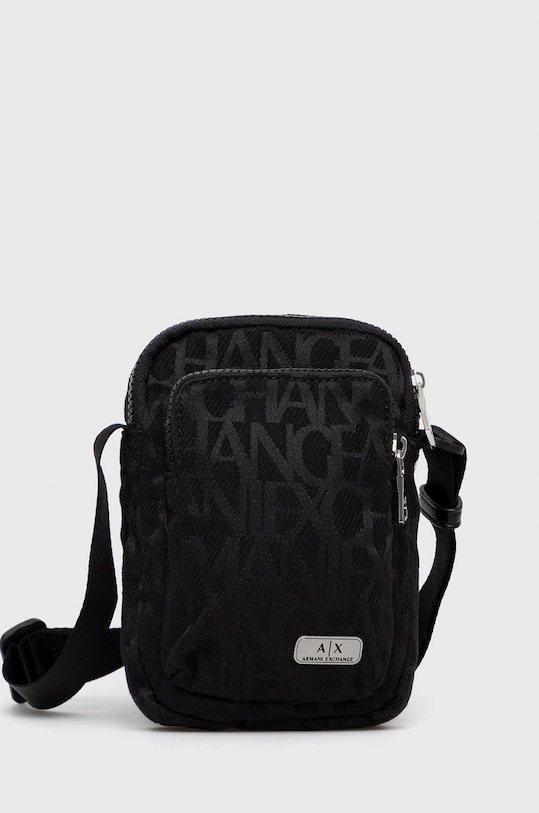 Armani Exchange saszetka tekstylny czarny 952384.CC829.NOS