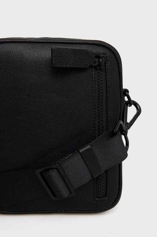 Akcesoria Karl Lagerfeld saszetka skórzana 225M3077 czarny