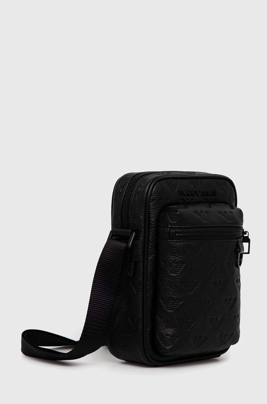 Emporio Armani bőr oldaltáska Y4M365.Y142V.NOS fekete AA00