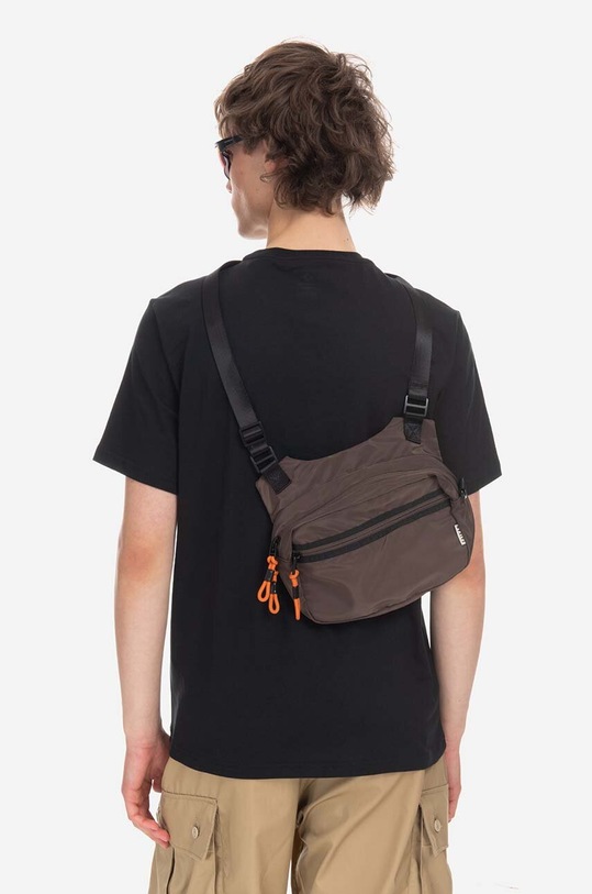 Taikan bag Shoki textile brown TBS450.BRN