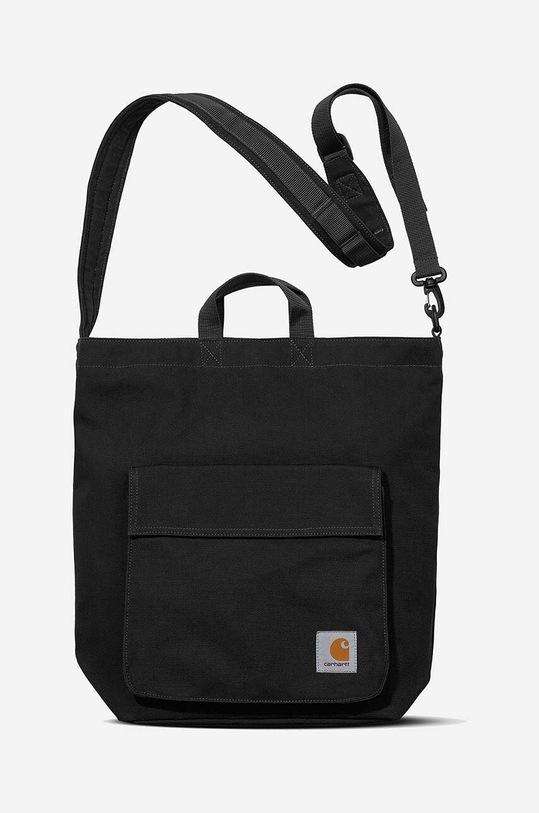 Torba Carhartt WIP Dawn Tote Bag bez uzorka crna I031589