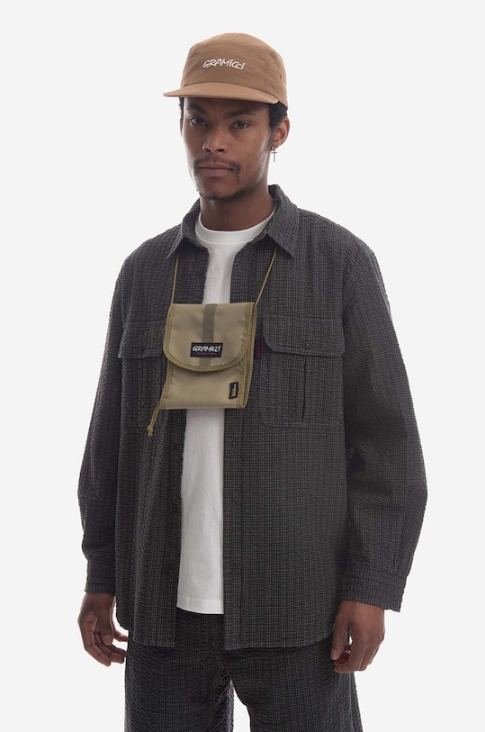 Gramicci small items bag Cordura Neck Pouch beige G3SB.085