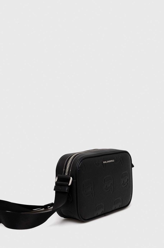 Шкіряна сумка Karl Lagerfeld 236M3089 чорний AA00