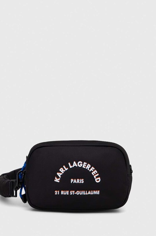 Karl Lagerfeld borseta print negru 235M3116