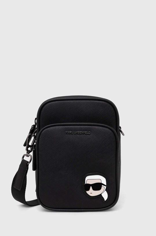 Karl Lagerfeld táska szintetikus bőr fekete 240M3123