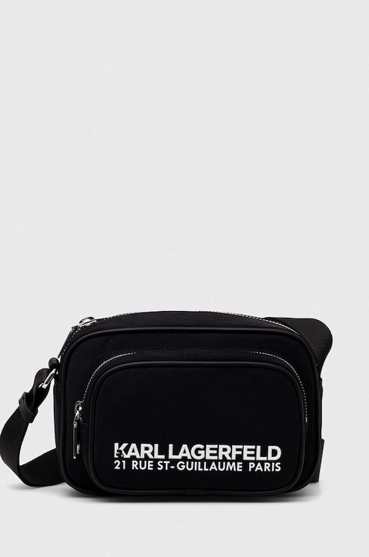 Karl Lagerfeld táska textil fekete 241M3052