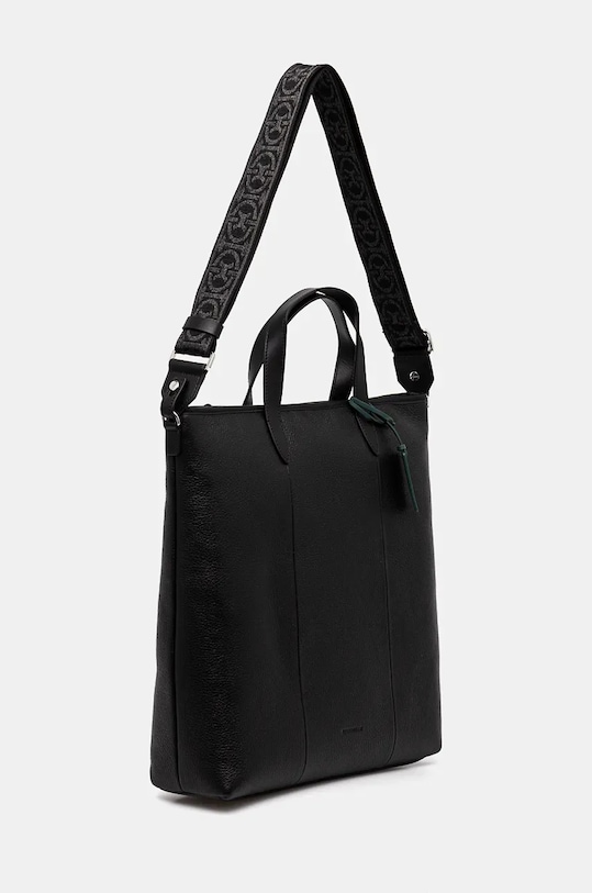 Coccinelle geanta de piele MAN SOFT E1.MUK.81.02.01 negru AW24