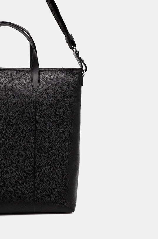 Coccinelle geanta de piele MAN SOFT negru E1.MUK.81.02.01