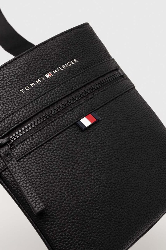 Malá taška Tommy Hilfiger čierna AM0AM09505