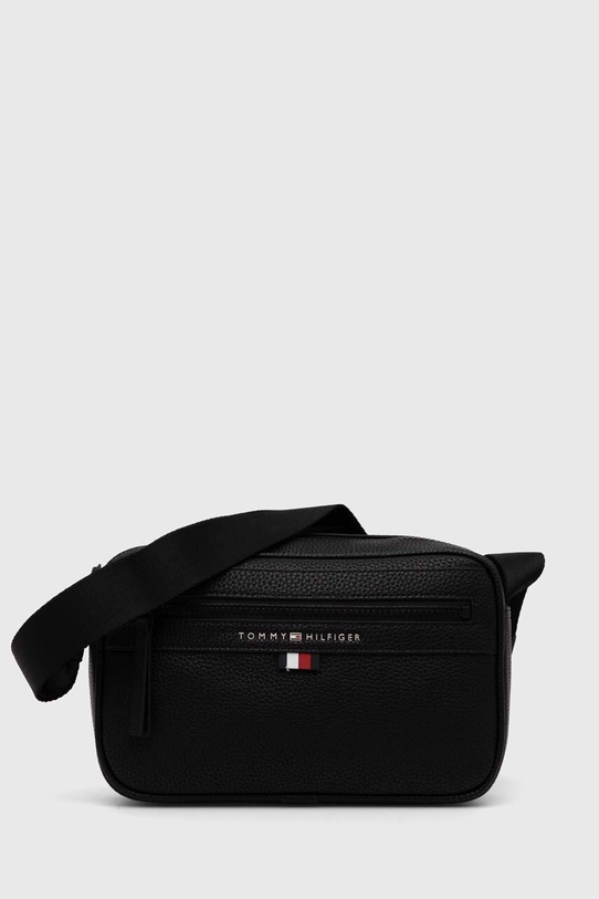 Torba Tommy Hilfiger bez uzorka crna AM0AM12093