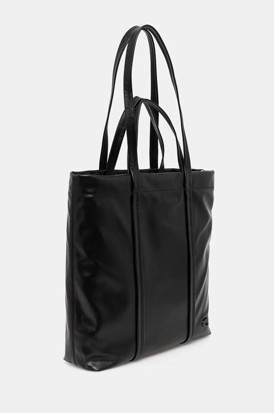 Kožená taška Coach CO840 čierna AA00