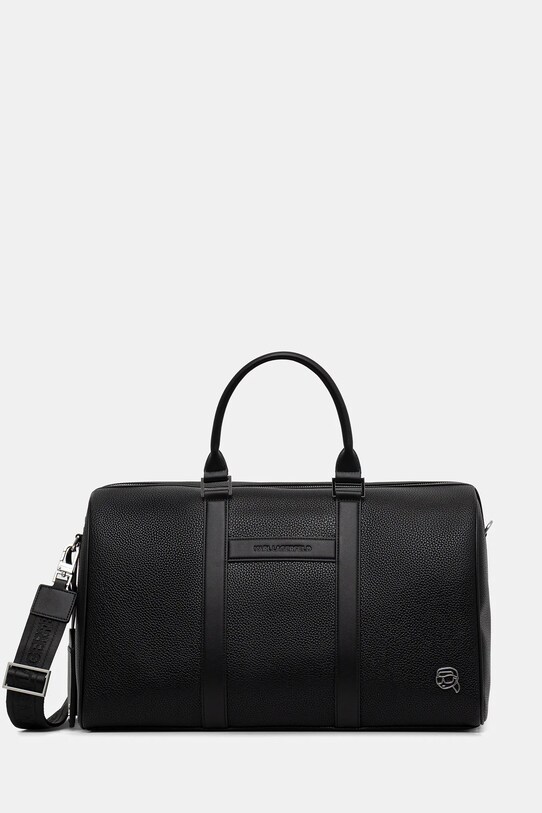 Туристична сумка Karl Lagerfeld синтетичний чорний A3M30169