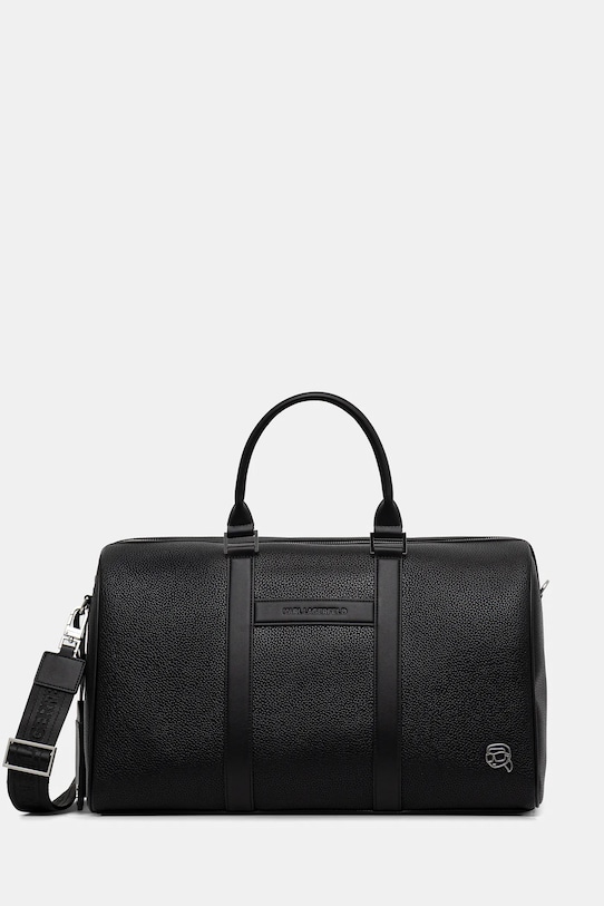 Karl Lagerfeld torba podróżna K/ICON mieści A4 czarny A3M30169