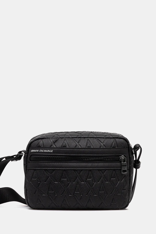 Armani Exchange saszetka nie mieści A4 czarny XM000240.AF12133.NOS