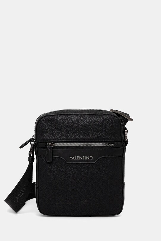 Valentino Bags saszetka nie mieści A4 czarny VBS7O920