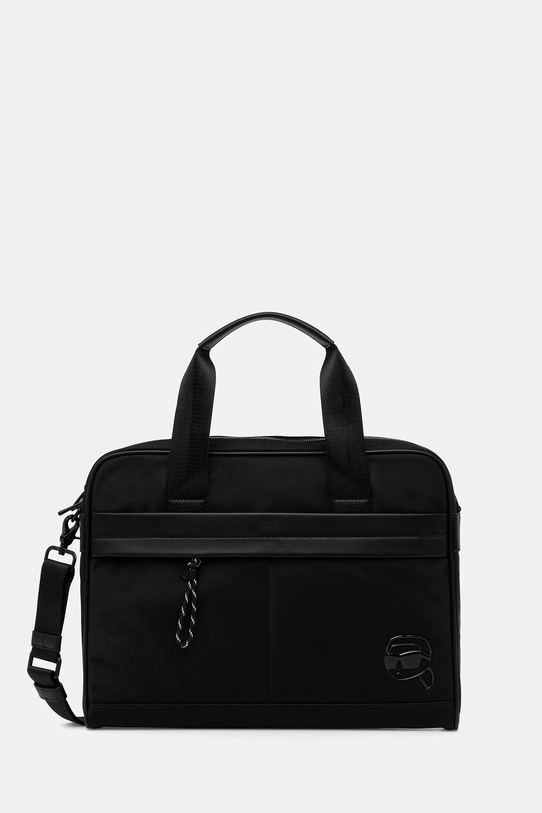 Τσάντα Karl Lagerfeld υφασμάτινο μαύρο A3M30166