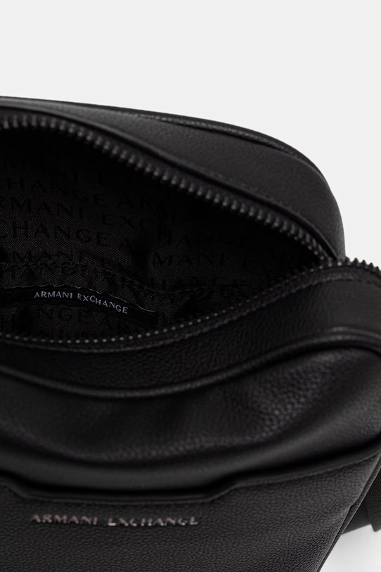 Armani Exchange saszetka męska z imitacji skóry XM002584.AF22651.NOS czarny