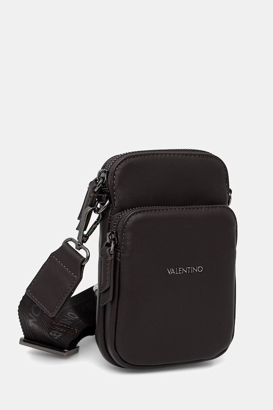 Valentino Bags saszetka męska z imitacji skóry HORIZON VBS8UT07 brązowy AA00