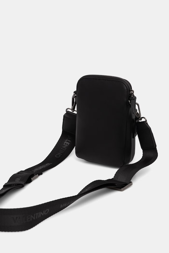 Akcesoria Valentino Bags saszetka męska z imitacji skóry HORIZON VBS8UT07 czarny