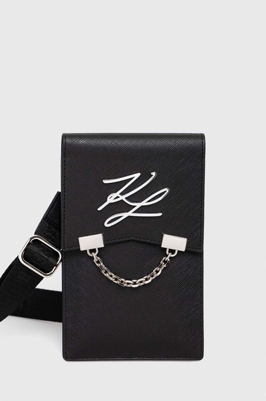 Karl Lagerfeld pokrowiec na telefon na telefon czarny KLWBSAKLCK