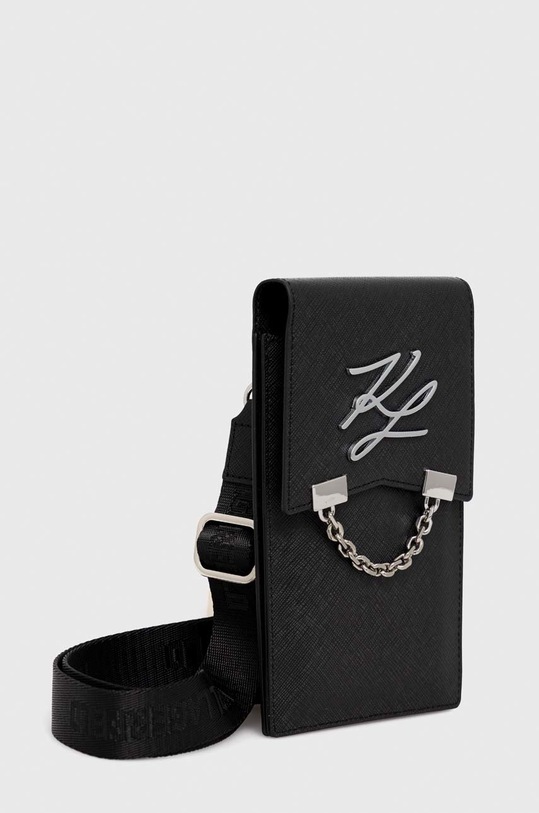 Karl Lagerfeld pokrowiec na telefon KLWBSAKLCK czarny AA00