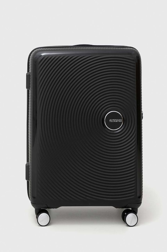 Чемодан American Tourister 67x40x24 см синтетический чёрный 88473.1027