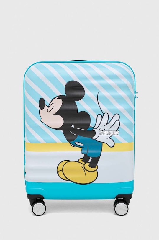American Tourister walizka x Disney 47x38x19 cm mieści A4 niebieski 85667.8624