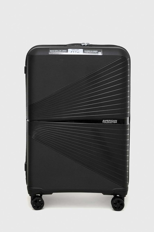 American Tourister walizka 58-65x40x24 cm mieści A4 czarny 128187.0581