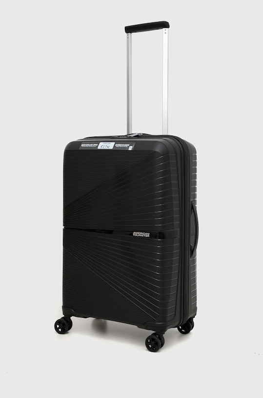 American Tourister walizka 58-65x40x24 cm 128187.0581 czarny AA00
