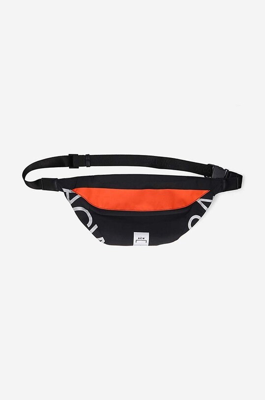 A-COLD-WALL* waist pack Stria Tech Waistbag Planet friendly black ACWUG084.