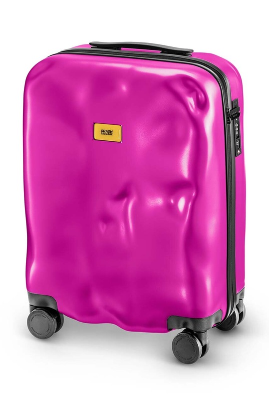 Crash Baggage valigia ICON Small size 55x40x22 cm CB161 rosa AA00