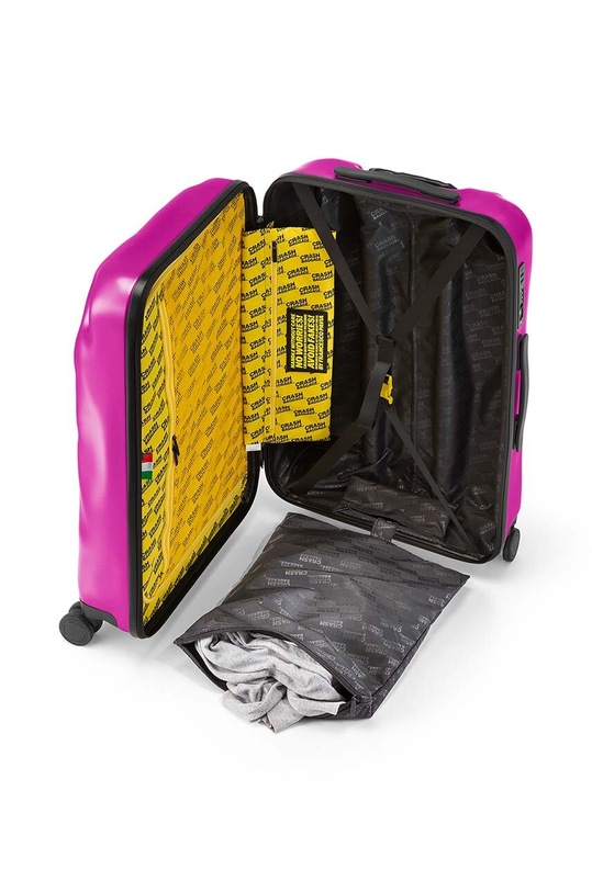 Crash Baggage walizka ICON Medium Size 68x45x26 cm CB162 różowy